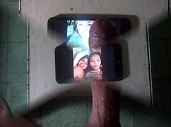 Jerking hard for Cassidyboo, aiming for that cum on face! 😏