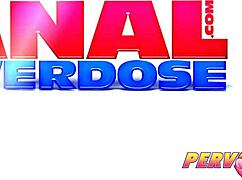 pervcity european enjoys anal threesome and assfucking