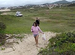 Pegando na vara do pescador