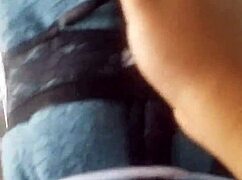 Debuting Used Lingerie from Aunt with Big Tits and Anal Action