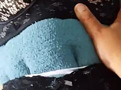 Debuting Used Lingerie from Aunt with Big Tits and Anal Action