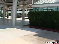 Pale Redhead Teen Facial