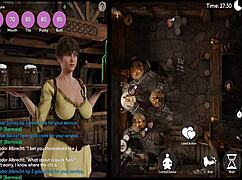 Perverted Waitress With Big Tits And Ass In Anime Hentai