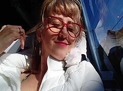 milf teasing with her curves