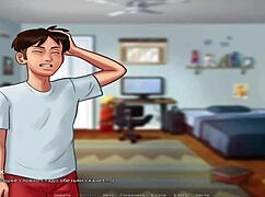 Summertime Saga: Big Titted Babe Sucked Off By New Character E3 27