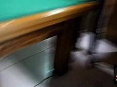 husband can't handle her, friend helps with cumshot