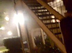 Foxy Goes Butt Naked In Public For Anyone To See!