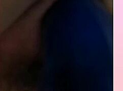 Chubby BBW indulges in dildo play with hairy body