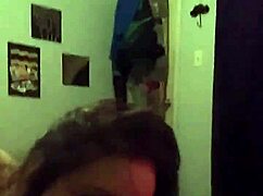 Eye contact during intimate oral session