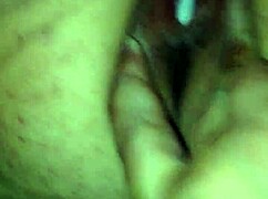 wife plays and squirts in homemade fun