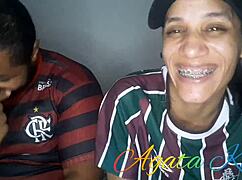 AQUI O MEU FLAMENGO SEMPRE GANHA in POV with latina teen!