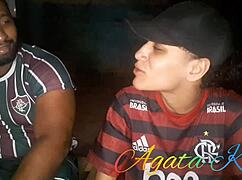 AQUI O MEU FLAMENGO SEMPRE GANHA in POV with latina teen!