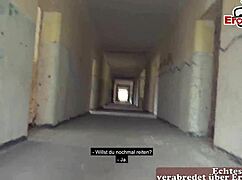 18-year-old blonde teen picked up and fucked hard in public park