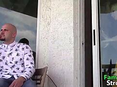 Alexis Fawx as stepmom in laundry scene