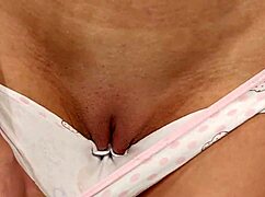 My teen 18+ pussy looks cute in panties