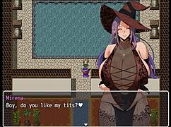 witch gives titjob in bath