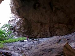 Gallery leads to intense anal cumshot