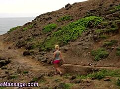 Lesbian Masseuse Has Oral In Group Fingering Session