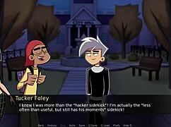 Danny Phantom's goth girl gets wild in Amity Park.