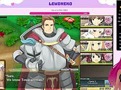 Leudneko moans during evenicle play