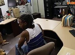 black bf lets pawn man screw his lady in hidden cam pov