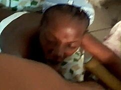 Damn, Ebony Queen, slay that BBC with deepthroat magic!