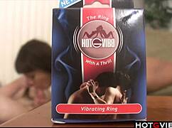 Interracial couple have a great fuck with big cock and toys