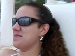 I saw an amateur young girl in bikini