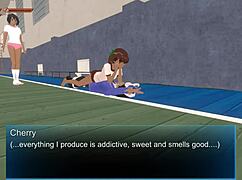 Femdom Humiliates Slut Slave In University Enslavement Game