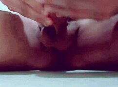 I stroke the huge cock until long orgasm and thick cum.