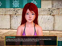 exploring my new family dynamics with a redhead and small tits