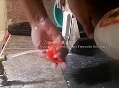 why are you washing alondra's panties like that?