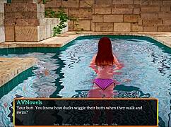 exploring my new family dynamics with a redhead and small tits