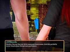 exploring my new family dynamics with a redhead and small tits