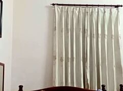 My lover and I engage in passionate anal sex