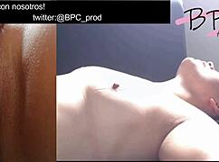 After years without a cock, this horny amateur finally dares him to bury it deep in her shaved pussy during homemade fun.