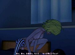 Marguerite from One Piece sucks hard cock