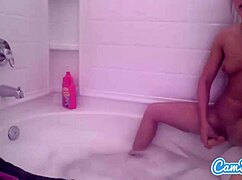 Zoey Taylor asks, Want to see my big ass blonde masturbating in the pool tub with toys?