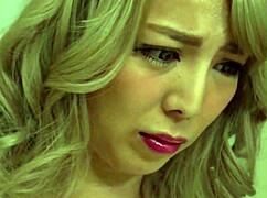 Shy Japanese Luna Leaks Her Hairless Body in Intimate Blowjob Scene