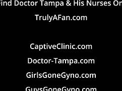 freshman bella ink gets hitachi magic wand orgasms by doctor tampa during physical 4 college