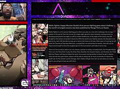 Action-Packed Game with Well-Trained Big Breast Waifu