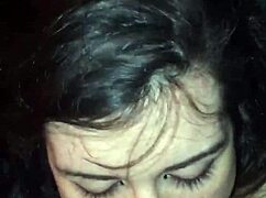 Homemade Brunette Sucking Cock In POV