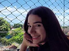 gabbie luna letting her big ass and pussy get fucked by a huge cock until squirting