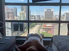 Blonde Masseur Relaxes With Cum And Orgasm On Natural Tits