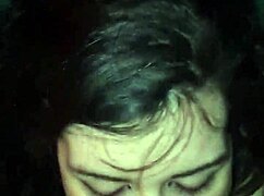 Homemade Brunette Sucking Cock In POV