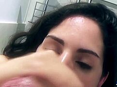 Victor Bloom’s new series Blownovatas features Linda Del Sol sucking huge cock