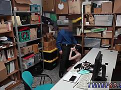 Black Teen 18+ Big Tits Striptease Suspect Caught Red Handed by Store!