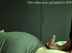 Will a handjob make up for it? mature milf asks husband before masturbation and cumshot