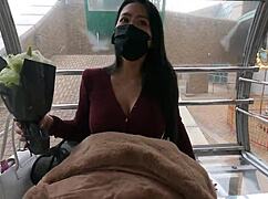 surprising nina with a special valentines day gift