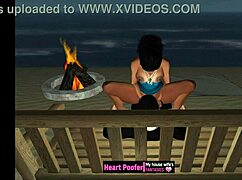 we had an encounter at the seaside cabins beach